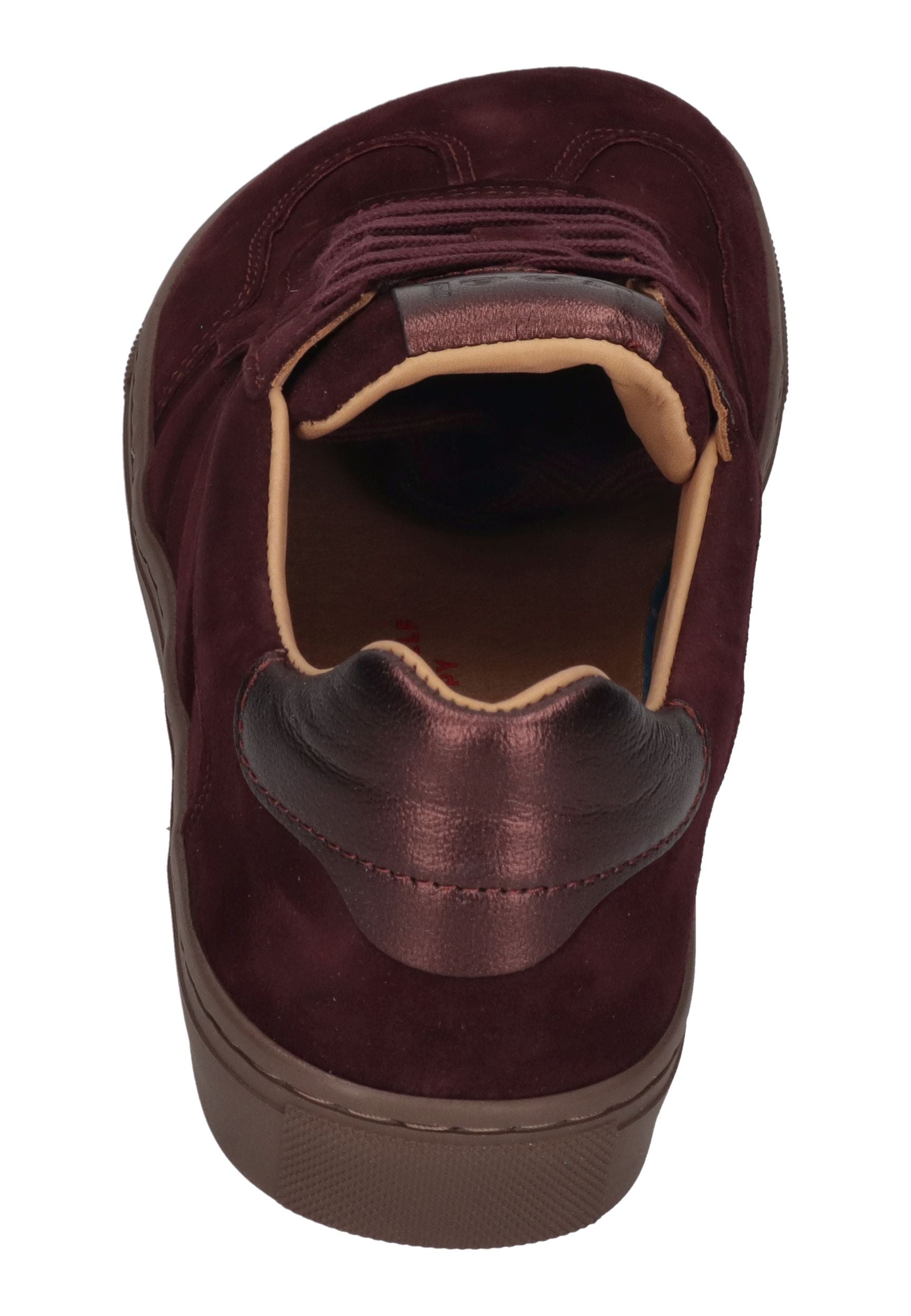 KOEL Damen Barefoot Sneakers HELENA SUEDE bordo
