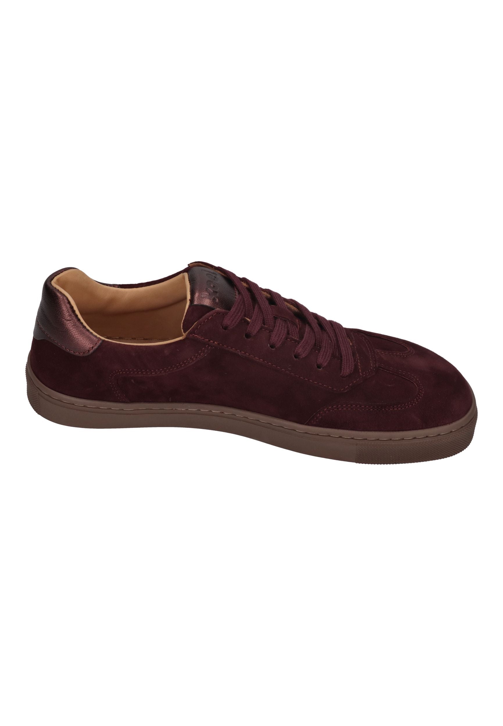 KOEL Damen Barefoot Sneakers HELENA SUEDE bordo