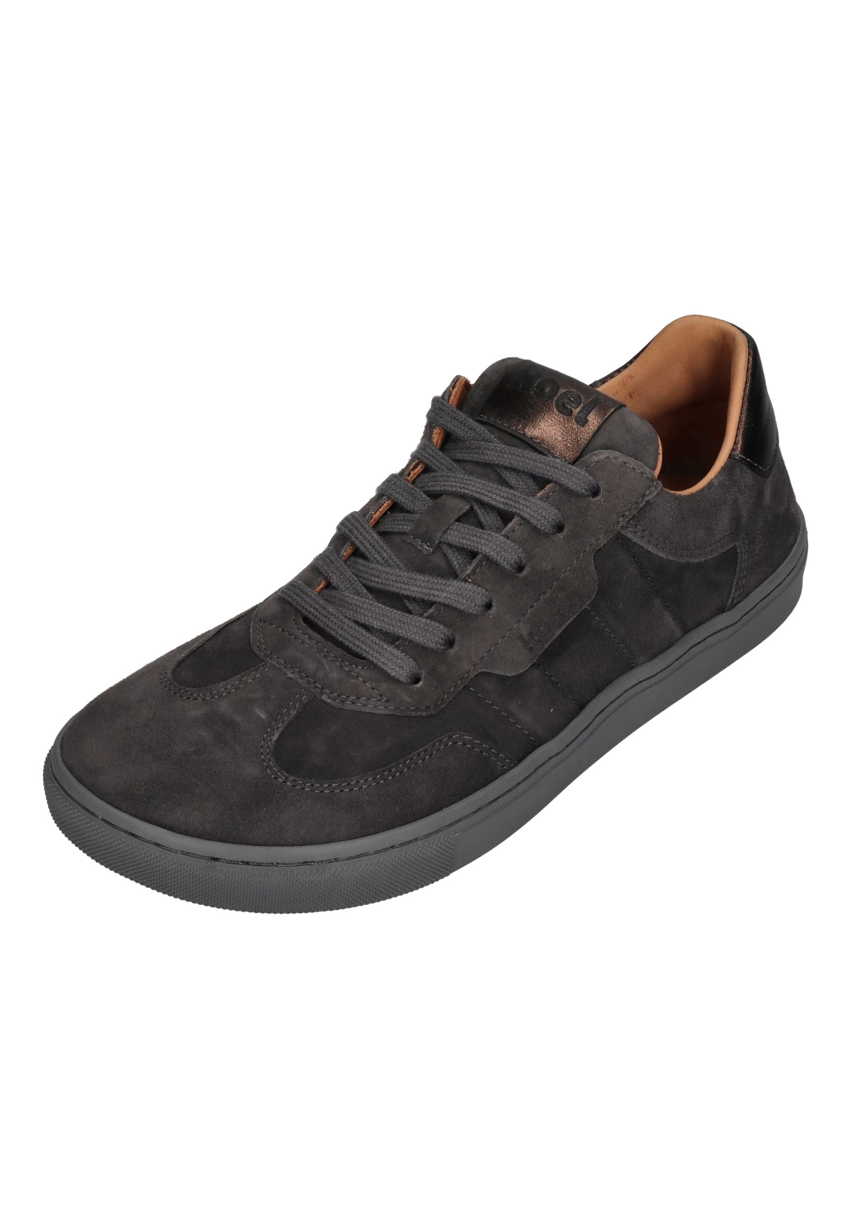 KOEL Damen Barefoot Sneakers HELENA SUEDE dark grey