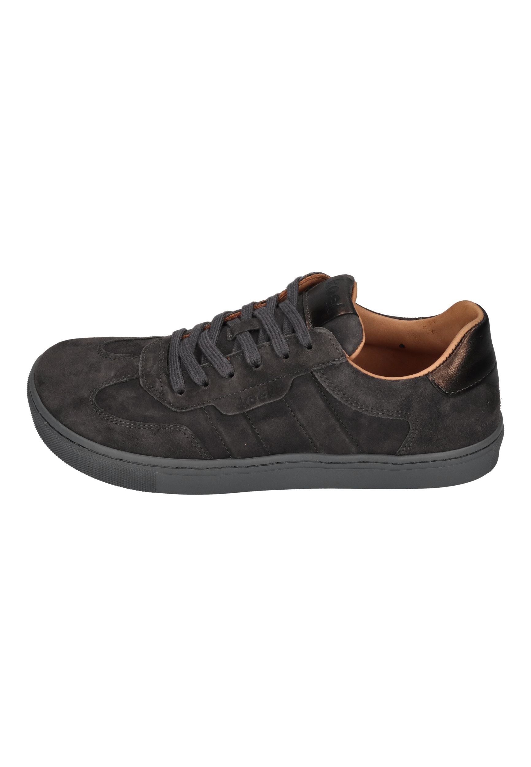 KOEL Damen Barefoot Sneakers HELENA SUEDE dark grey