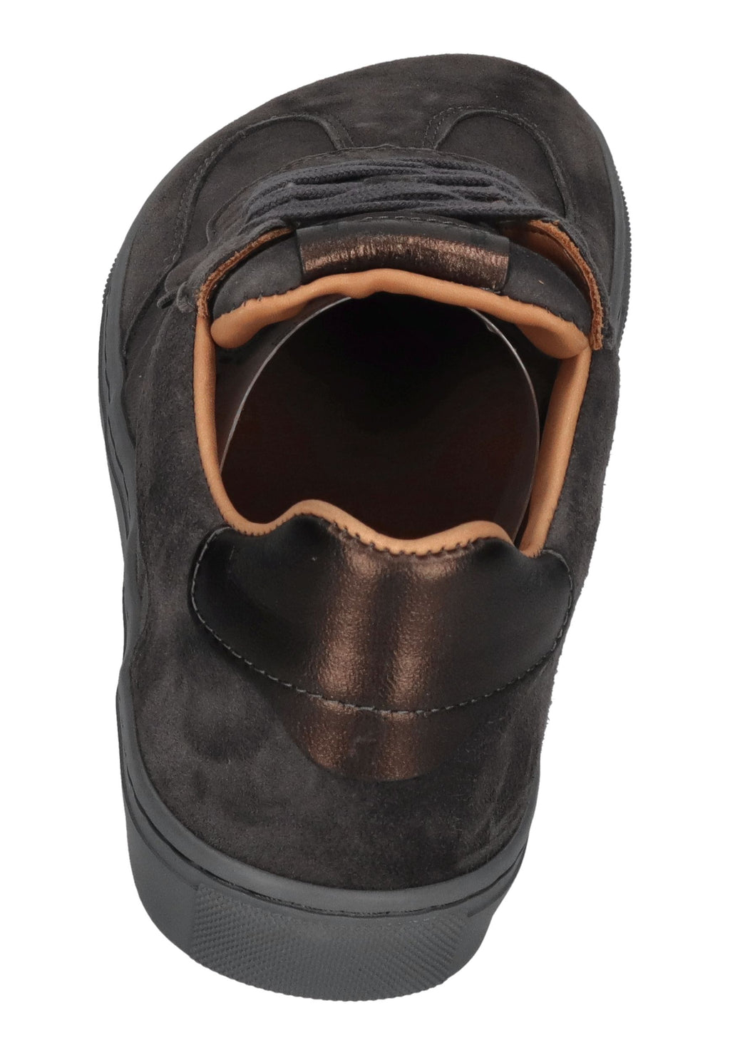 KOEL Damen Barefoot Sneakers HELENA SUEDE dark grey