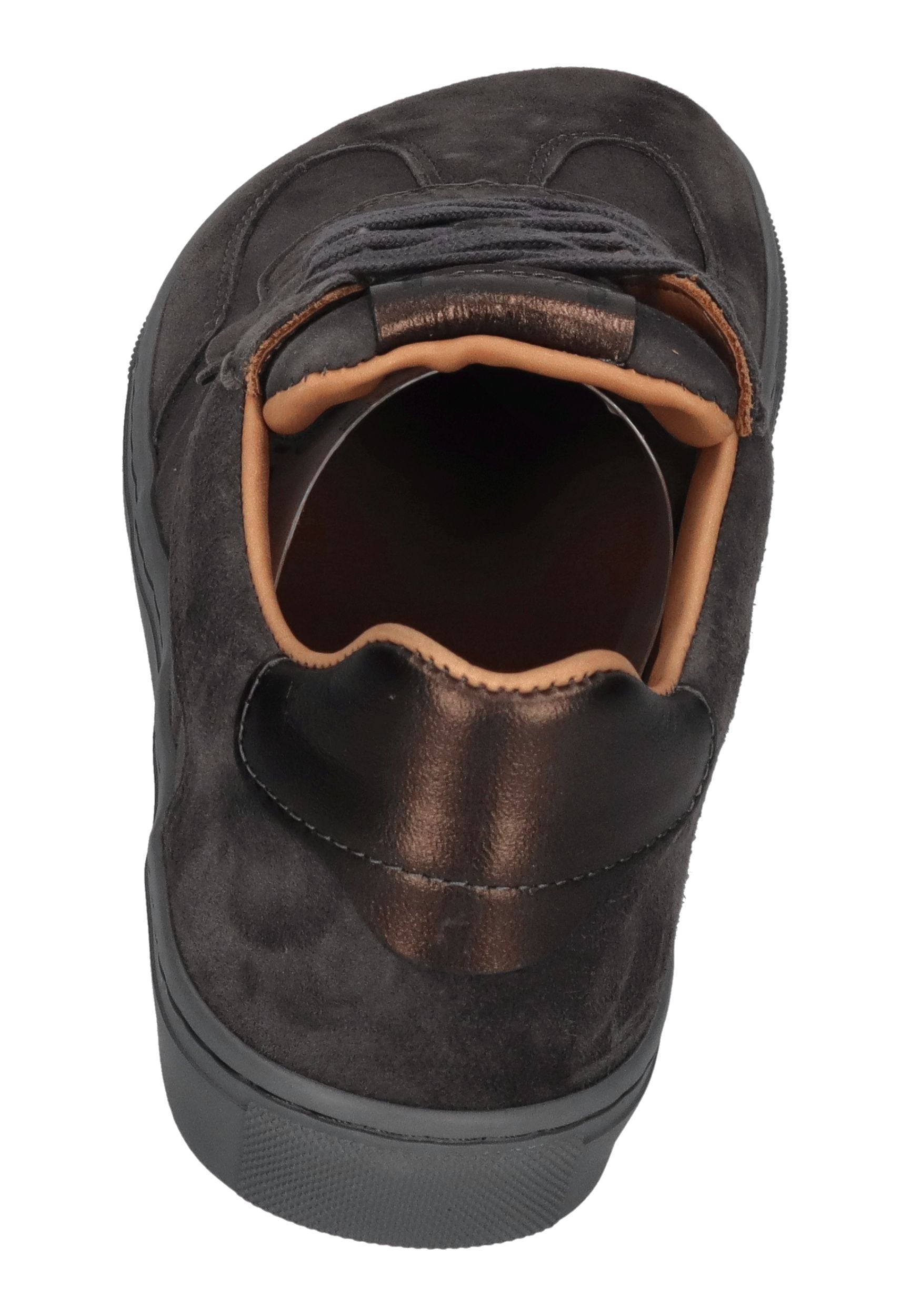 KOEL Damen Barefoot Sneakers HELENA SUEDE dark grey