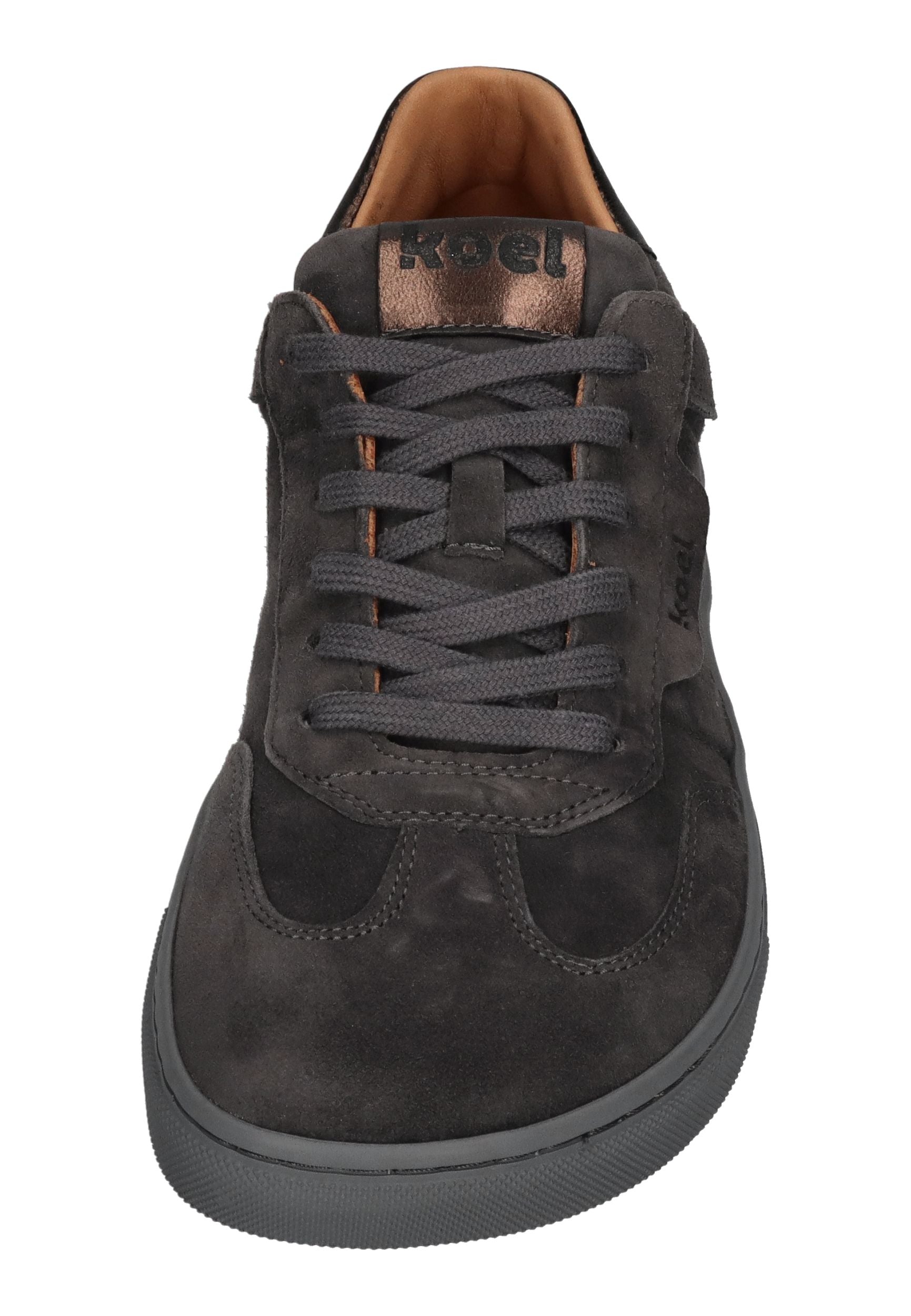 KOEL Damen Barefoot Sneakers HELENA SUEDE dark grey