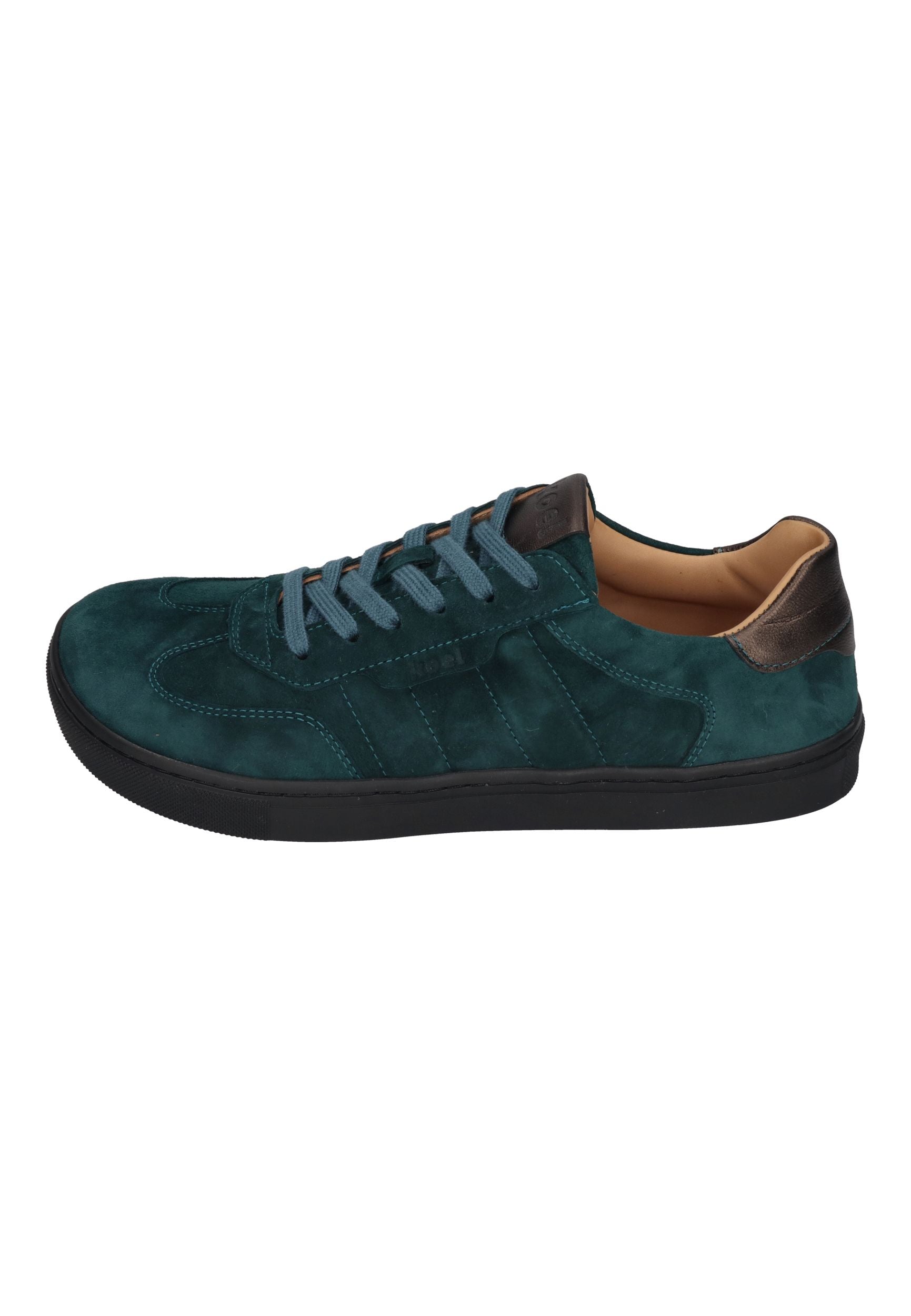 KOEL Damen Barefoot Sneakers HELENA SUEDE petrol