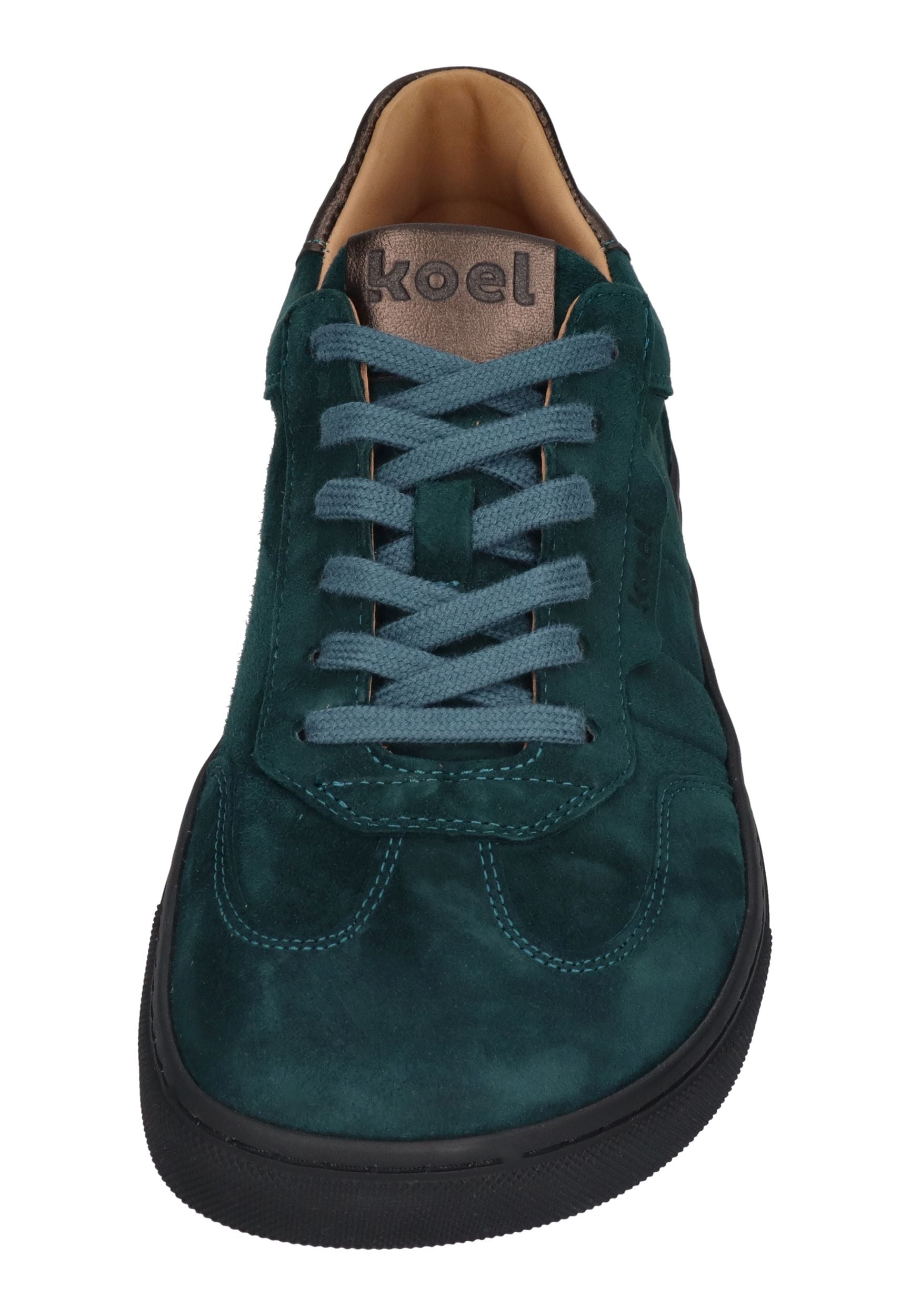 KOEL Damen Barefoot Sneakers HELENA SUEDE petrol