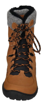KOEL Damenschuhe Barefoot Stiefel LIAM TEX LAMBSWOOL  - miel