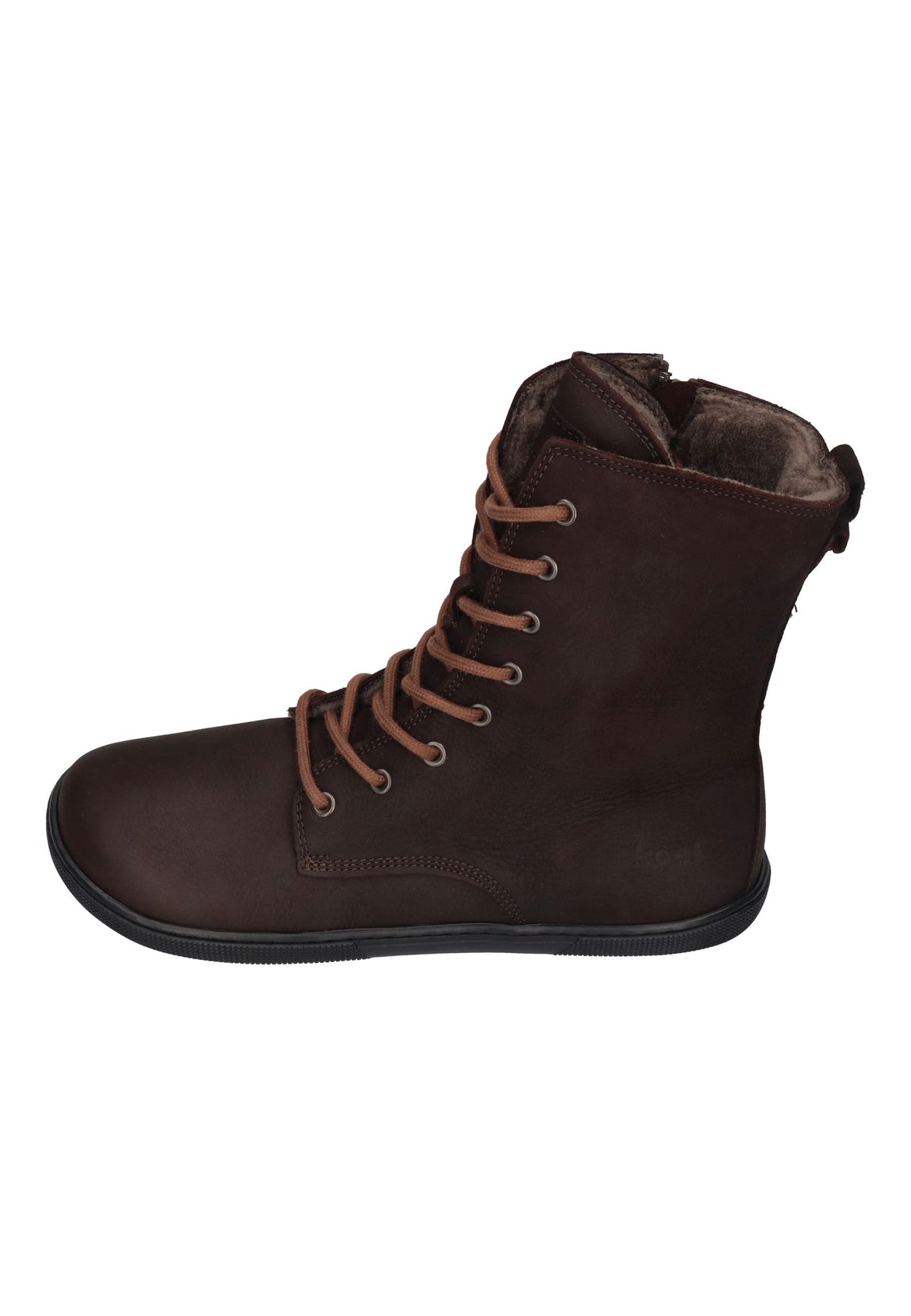 KOEL Damen Barefoot Winter Booties FARO LAMBSWOOL brown
