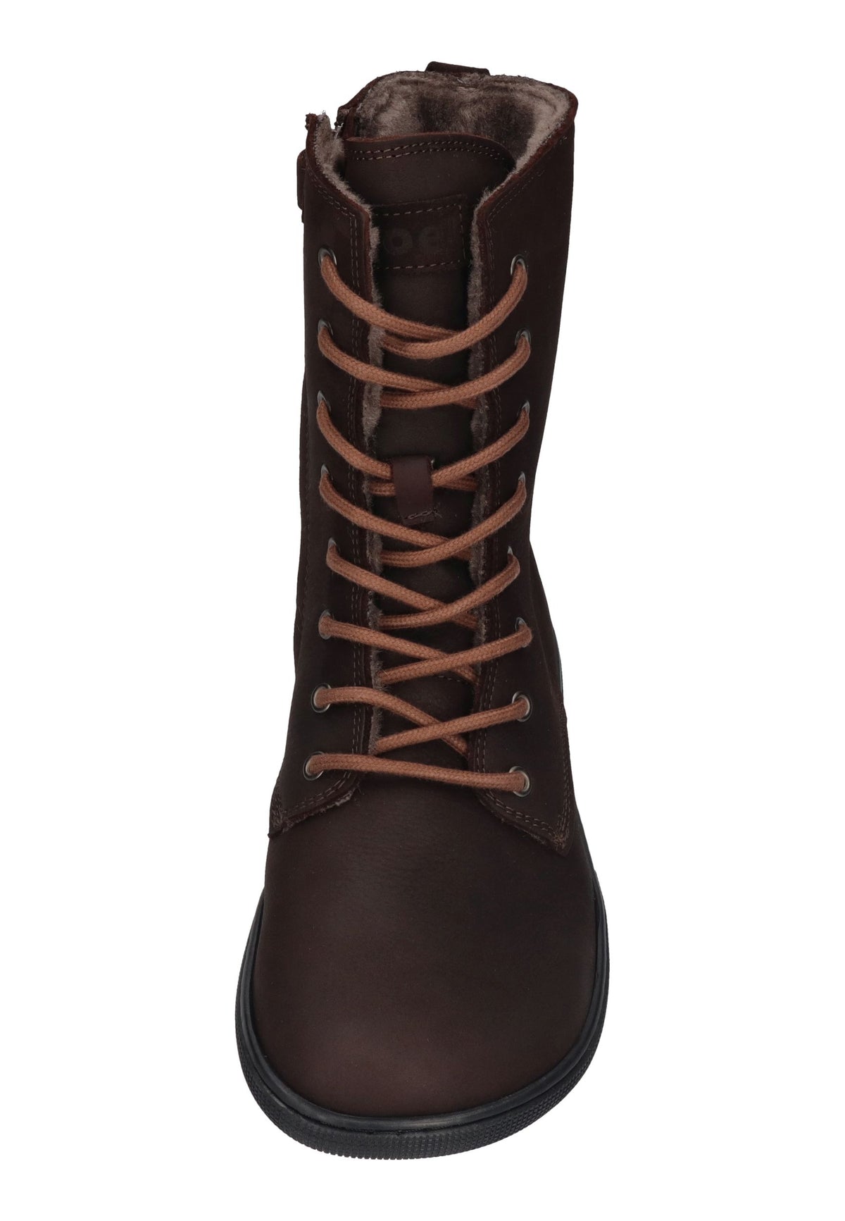 KOEL Damen Barefoot Winter Booties FARO LAMBSWOOL brown