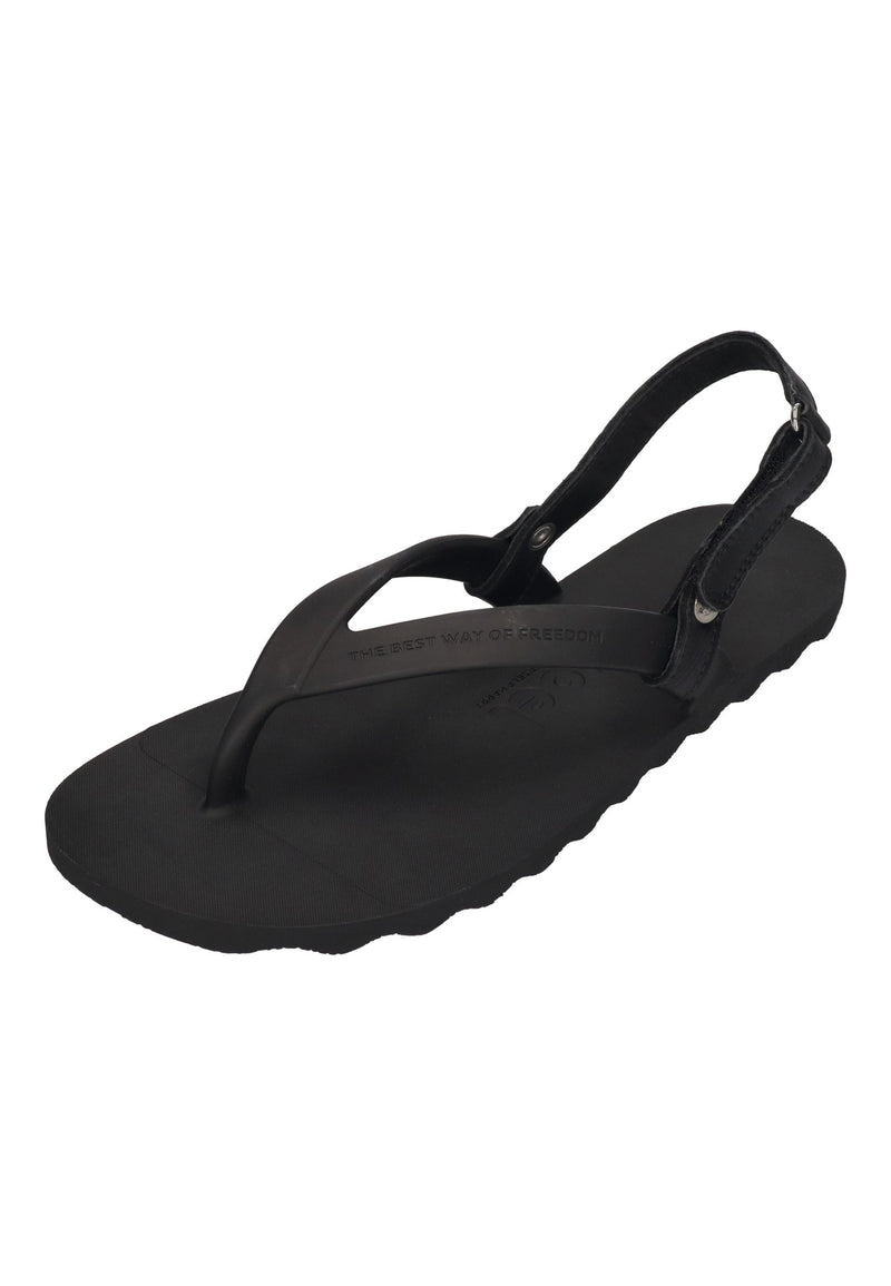 KOEL Damen Barefoot Zehentrenner Sandalen WAVE black – Sandalen & Sandaletten - Schwarz | shoedealo.shop