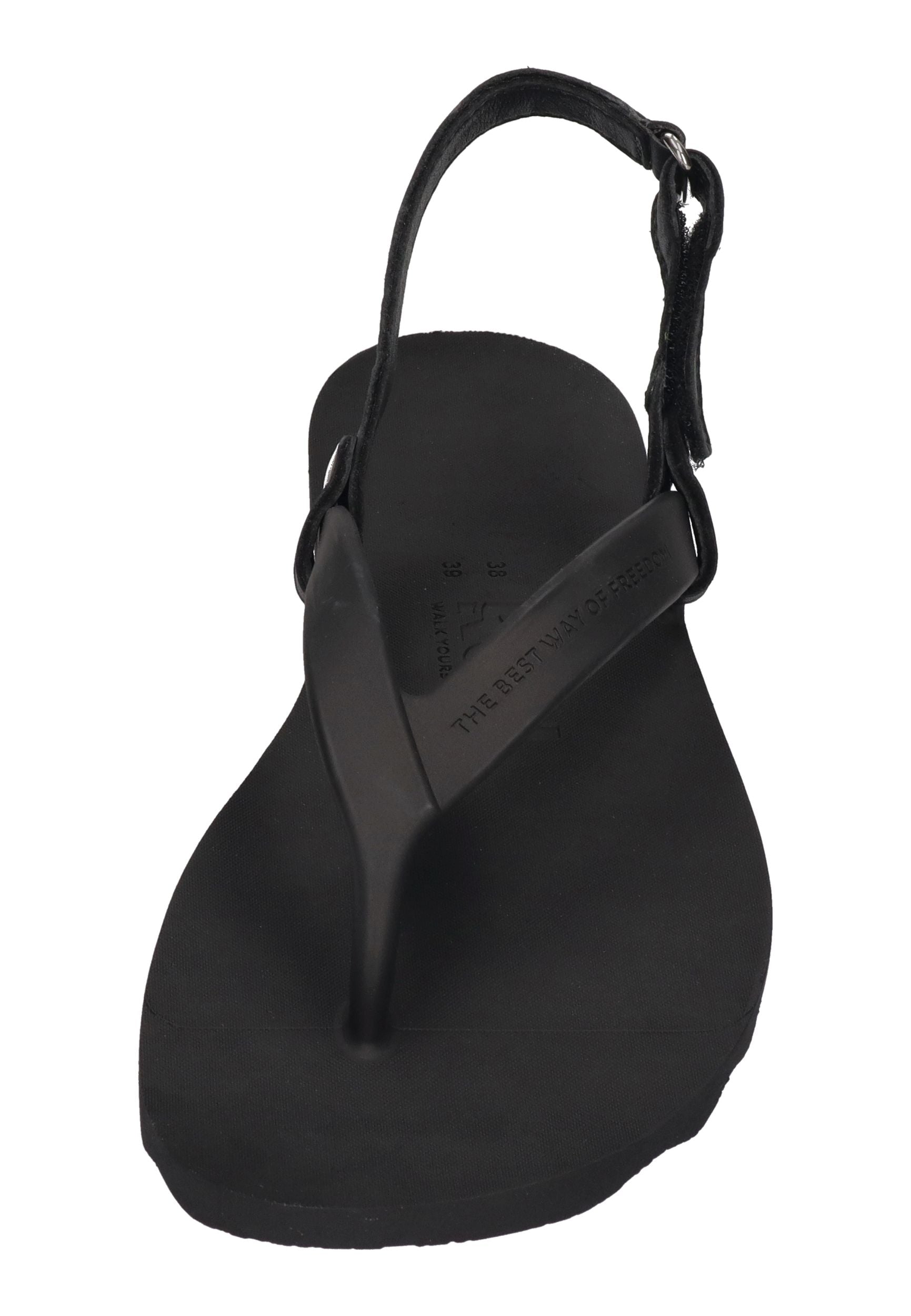 KOEL Damen Barefoot Zehentrenner Sandalen WAVE black – Sandalen & Sandaletten - Schwarz | shoedealo.shop – Bild 3