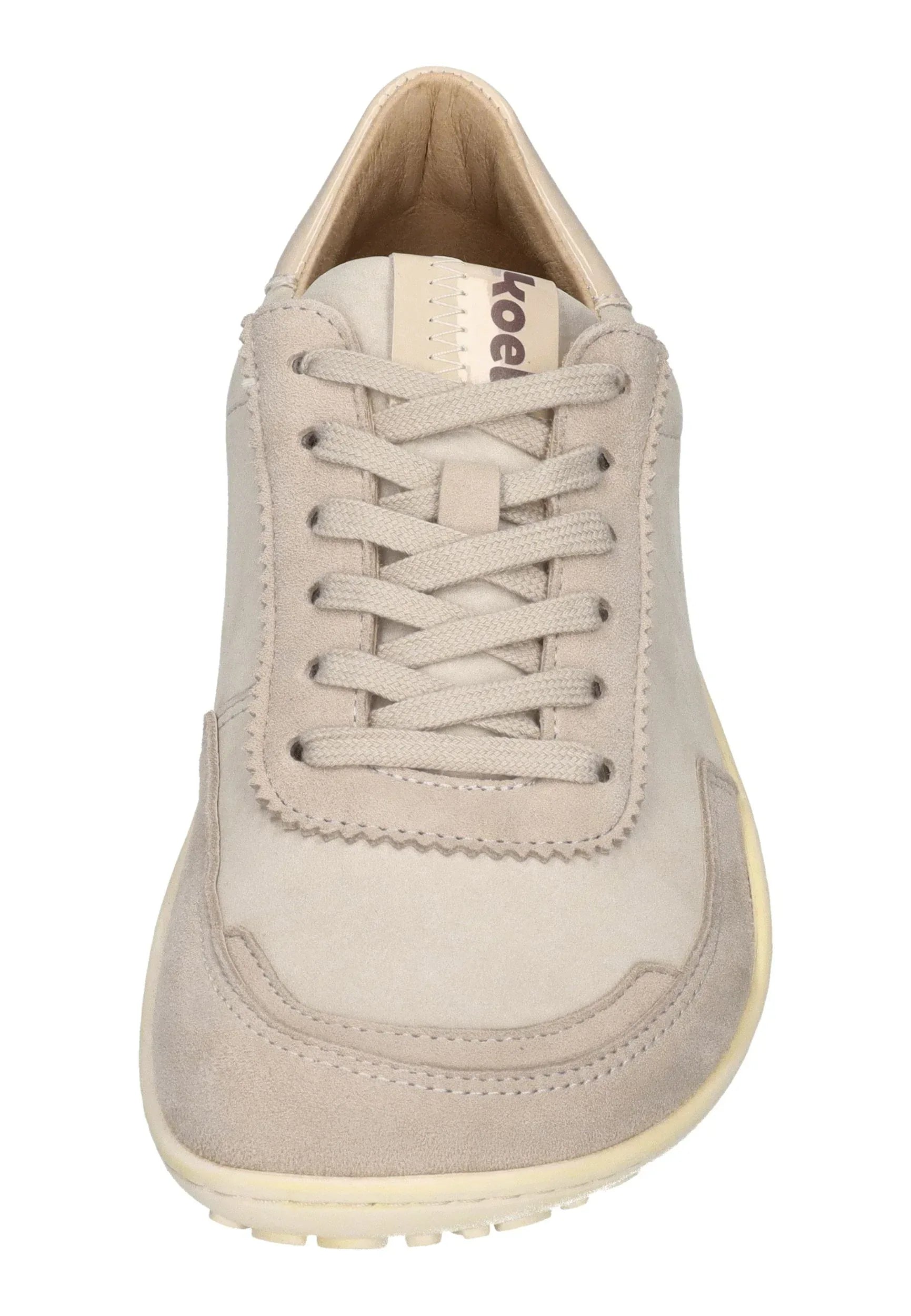 KOEL Damen Barfuß Sneakers ISABELLA SUEDE light beige – Barfußschuhe | shoedealo.shop – Bild 3