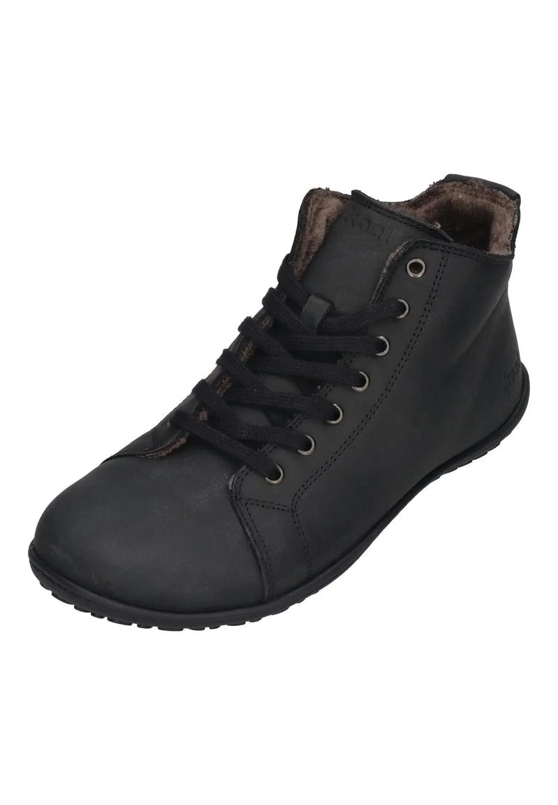 KOEL Damen Barfuß Winter Booties IVONE LAMBWOOL black