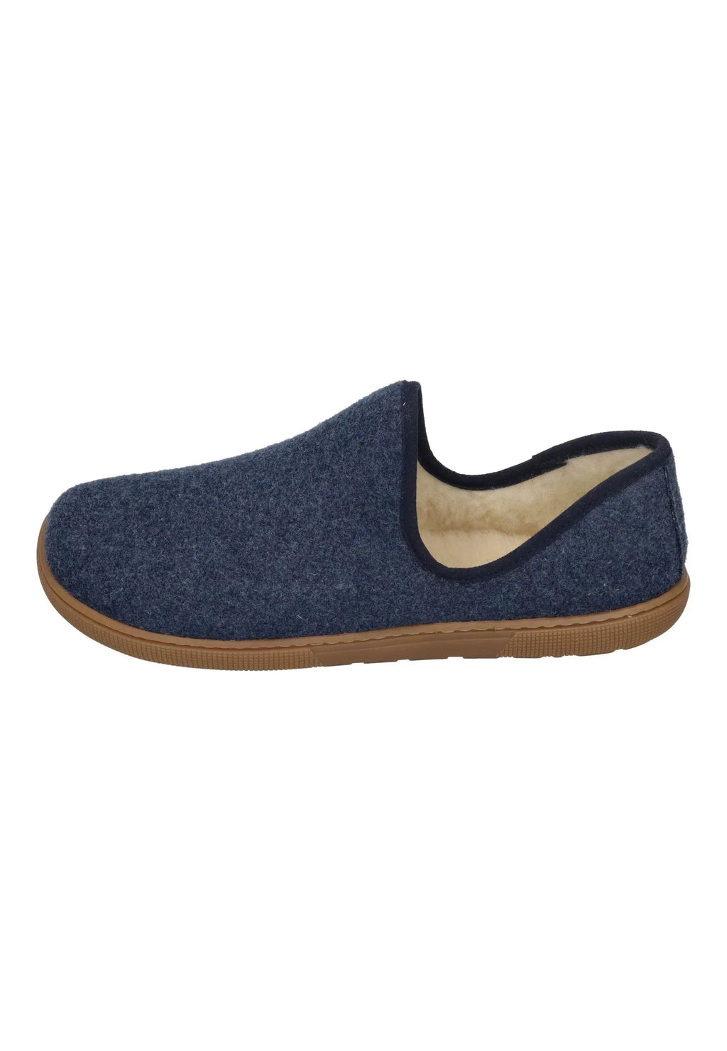 KOEL Barefoot Damen Slipper MERINO - blue