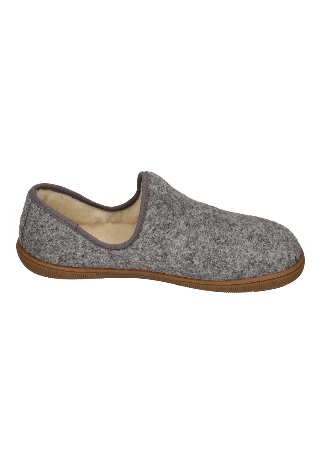 KOEL Barefoot Damen Slipper MERINO - grey