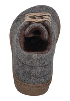 KOEL Damen Barfußschuhe Sneakers HOVIAN WOOL dark grey