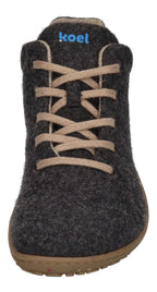 KOEL Damen Barfußschuhe Sneakers INA ECO MERINO dark grey