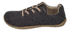 KOEL Unisex Barfußschuhe Sneakers INES ECO MERINO dark grey