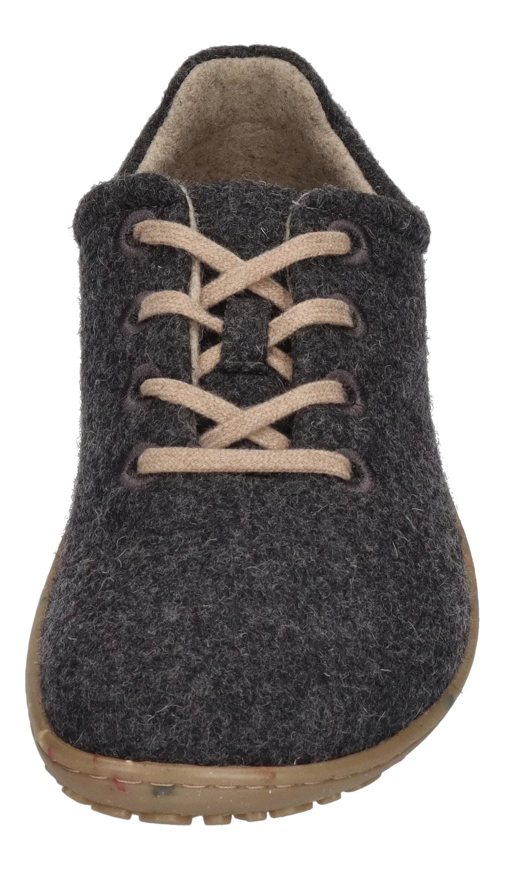 KOEL Unisex Barfußschuhe Sneakers INES ECO MERINO dark grey