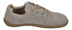 KOEL Damen Barfußschuhe Sneakers INES ECO MERINO light grey