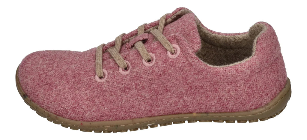 KOEL Damen Barfußschuhe Sneakers INES ECO MERINO - pink