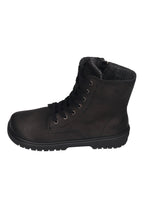 KOEL Damen gefütterte Barefoot Schnürboots GALYON FELT black