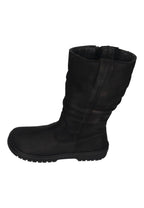 KOEL Damen gefütterte Barefoot Stiefel GLYRA FELT black