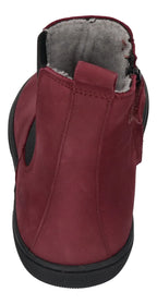 KOEL Damenschuhe - Barefoot Booties FILAS MERINO bordo