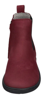 KOEL Damenschuhe - Barefoot Booties FILAS MERINO bordo