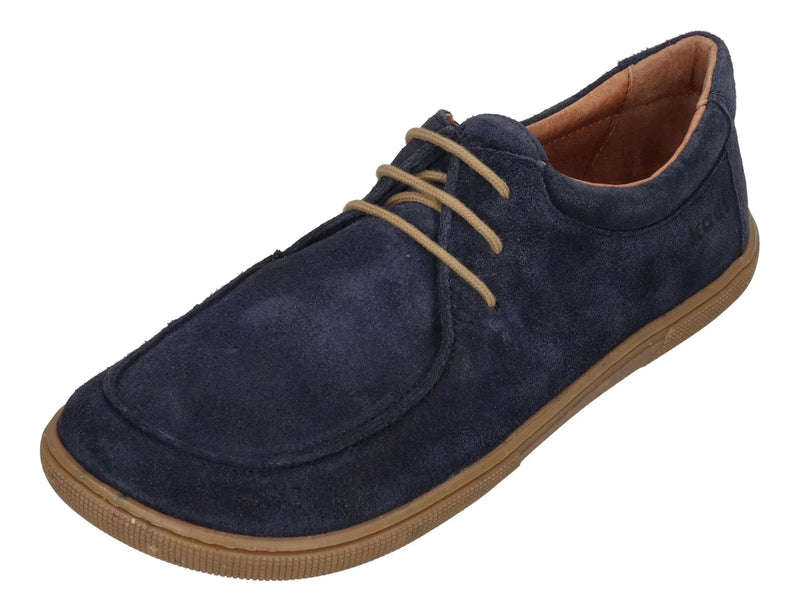 KOEL Damenschuhe Barefoot Schnürschuhe FAGO SUEDE navy