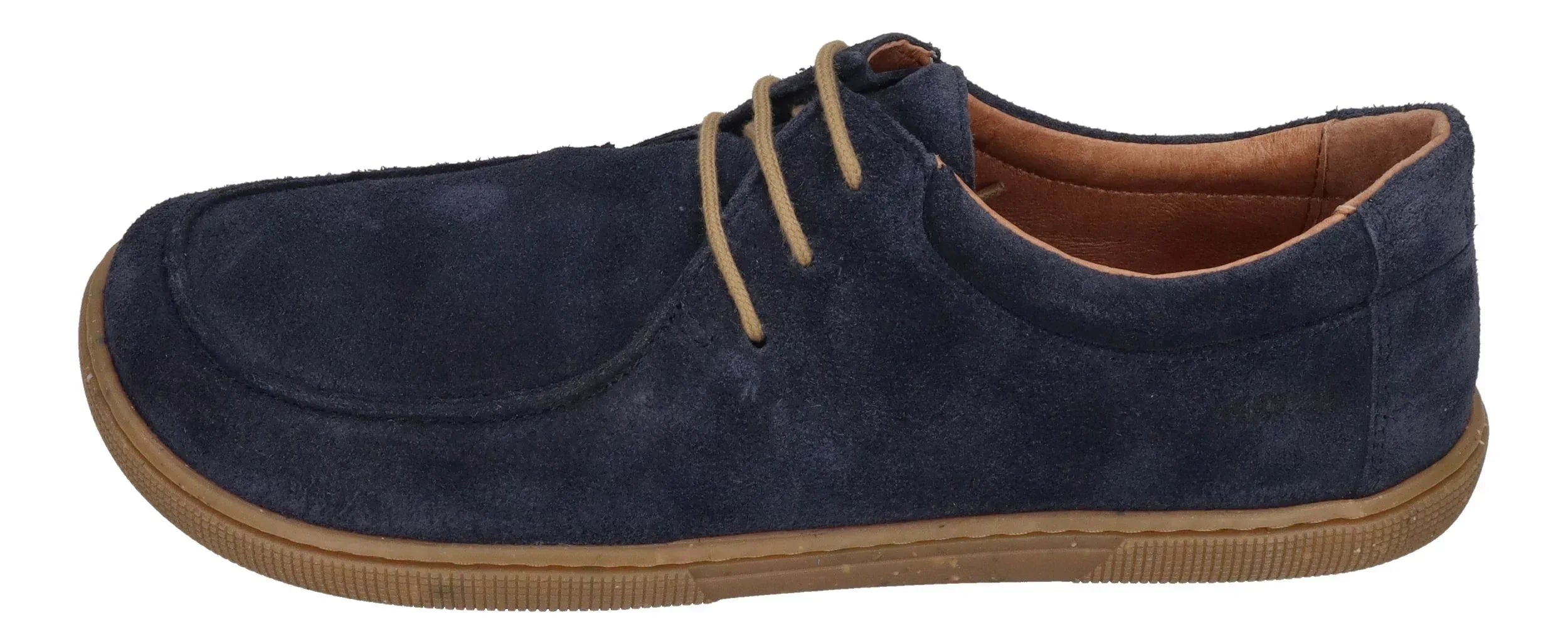 KOEL Damenschuhe Barefoot Schnürschuhe FAGO SUEDE navy – Barfußschuhe - Blau | shoedealo.shop – Bild 2