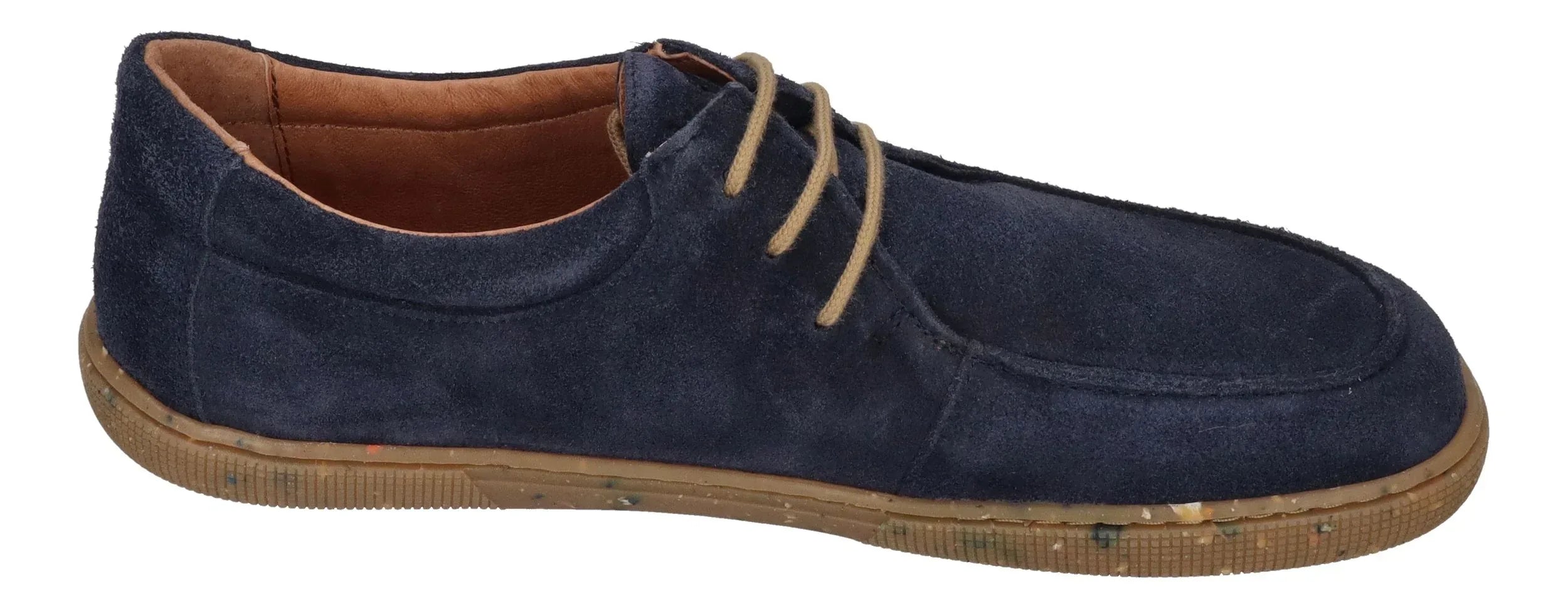 KOEL Damenschuhe Barefoot Schnürschuhe FAGO SUEDE navy – Barfußschuhe - Blau | shoedealo.shop – Bild 4