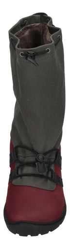 KOEL Damenschuhe Barefoot Stiefel RANA TEX LEGION bordo