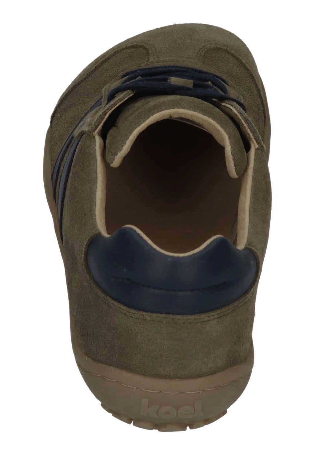KOEL Damenschuhe Barfuß Sneakers ILA SUEDE - olive – Barfußschuhe - ["gid://shopify/Metaobject/206637269321"] | shoe – Bild 5