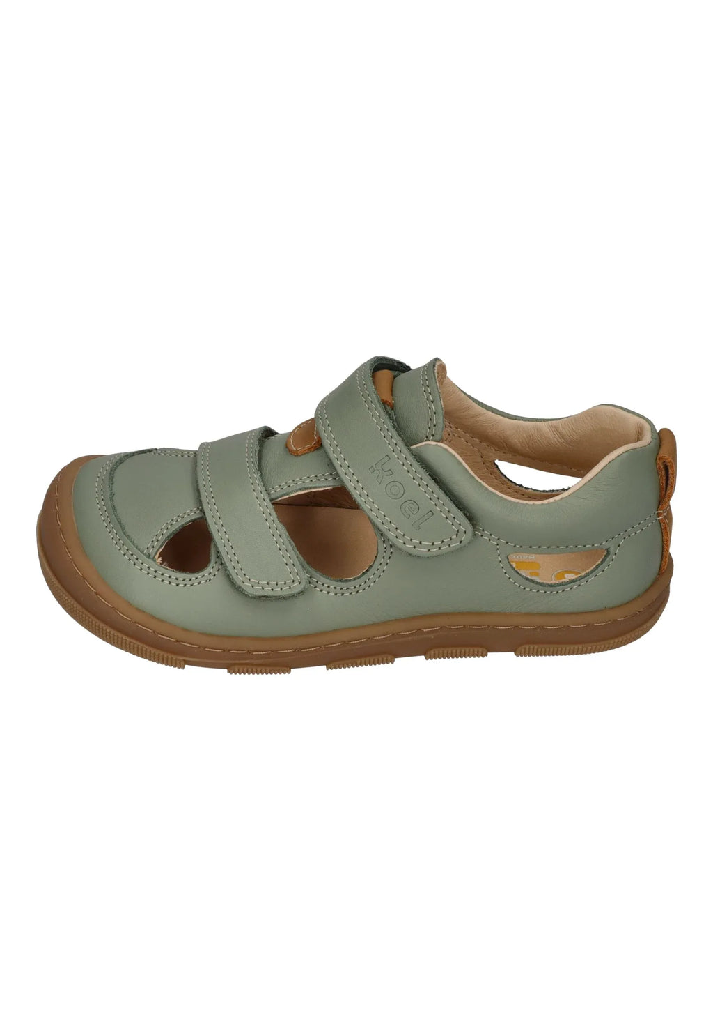 KOEL Extraweite Barefoot Kinder Sneakers KATO W II olive