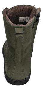 KOEL Damen Barefoot Booties mit Lammwolle FARO - khaki-2