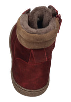 KOEL Damen Barefoot Booties FLORENCE CLOUD WOOL bordo