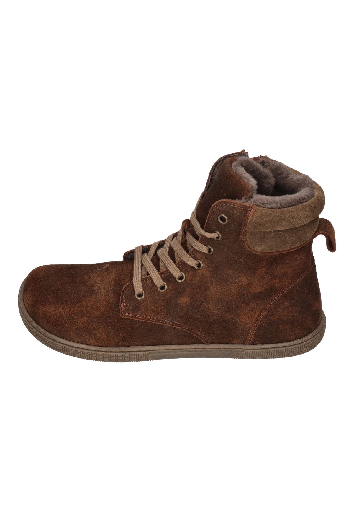 KOEL Damen Barefoot Booties FLORENCE CLOUD WOOL cognac