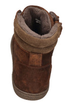 KOEL Damen Barefoot Booties FLORENCE CLOUD WOOL cognac