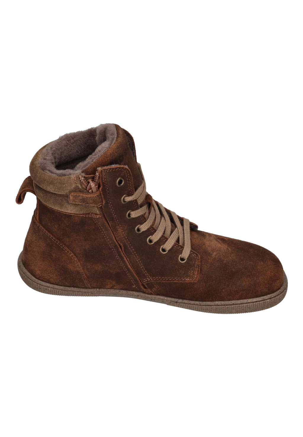 KOEL Damen Barefoot Booties FLORENCE CLOUD WOOL cognac