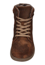KOEL Damen Barefoot Booties FLORENCE CLOUD WOOL cognac