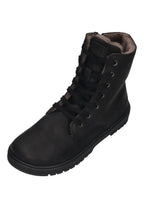 KOEL Damen gefütterte Barefoot Schnürboots GALYON WOOL black