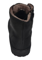 KOEL Damen gefütterte Barefoot Schnürboots GALYON WOOL black