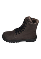 KOEL Damen gefütterte Barefoot Schnürboots GALYON WOOL dark grey