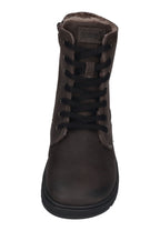KOEL Damen gefütterte Barefoot Schnürboots GALYON WOOL dark grey