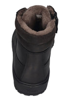 KOEL Damen gefütterte Barefoot Schnürboots GRAVON WOOL black
