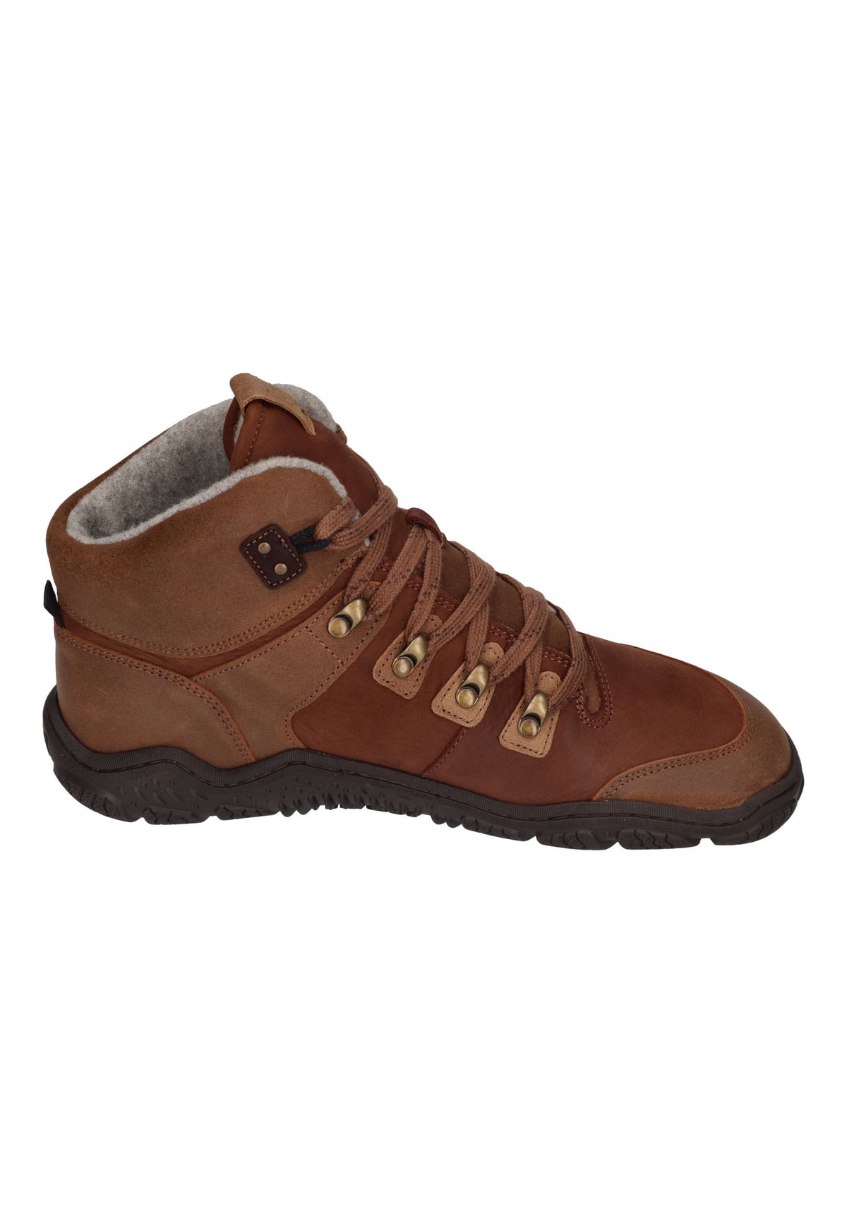 KOEL Herren Barefoot Outdoor Boots ROBO 2.0 MERINO chocolate
