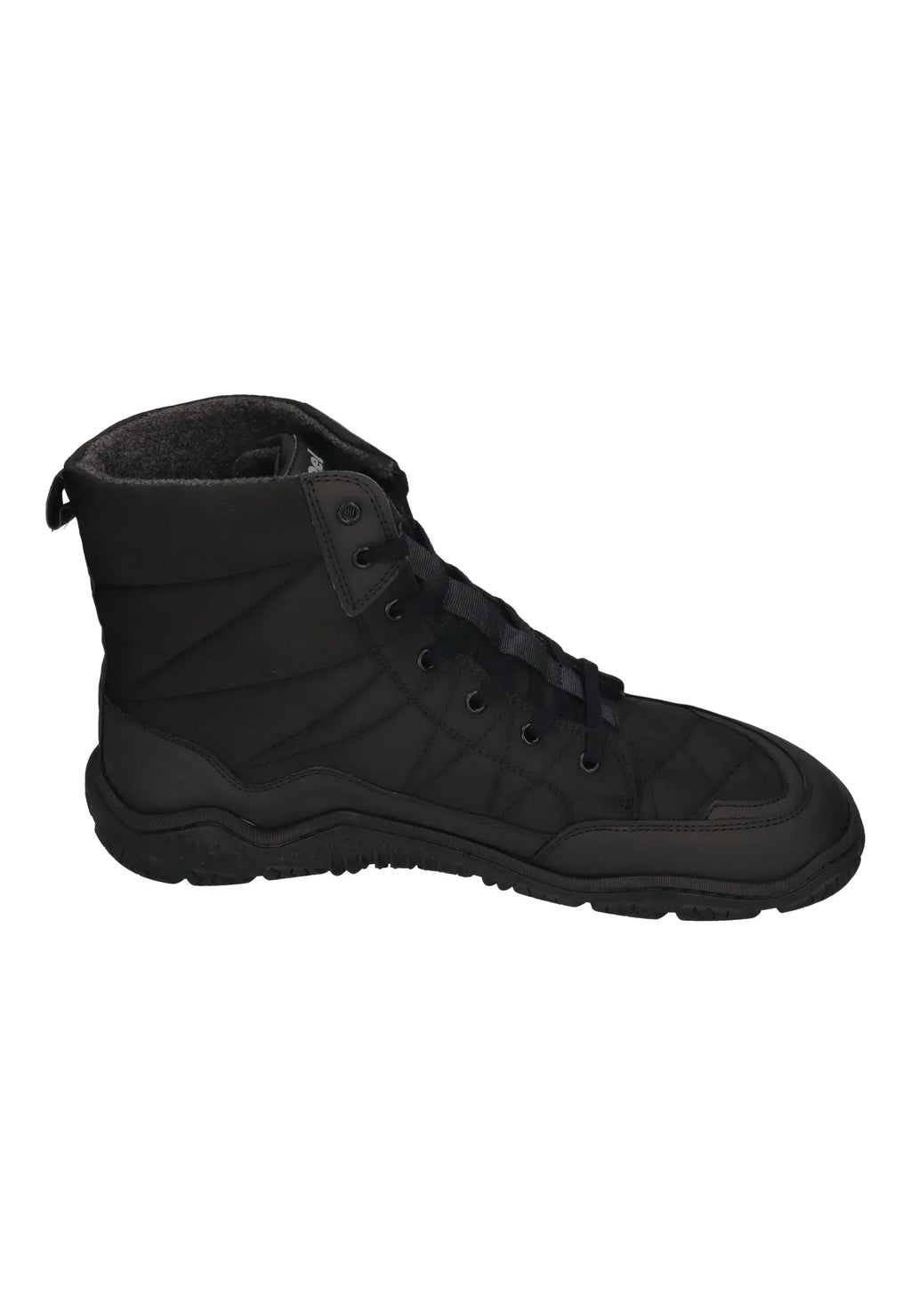KOEL Herrenschuhe Barefoot Outdoor Boots - RICKI MERINO - black