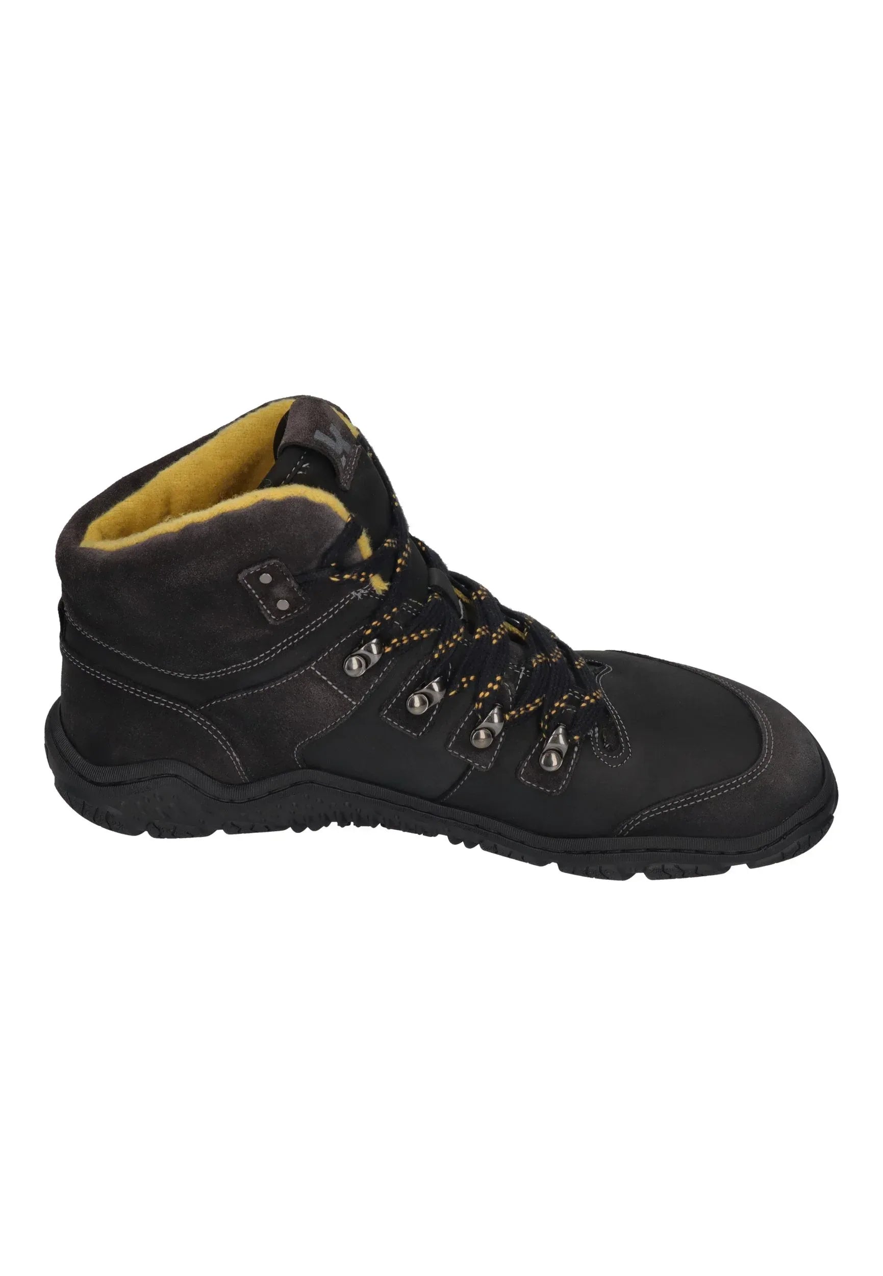 KOEL Herrenschuhe Barefoot Outdoor Boots - ROBO MERINO - black