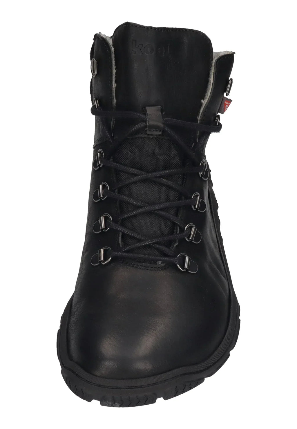KOEL Herrenschuhe Barefoot Trekking Boots - RIKO MERINO - black