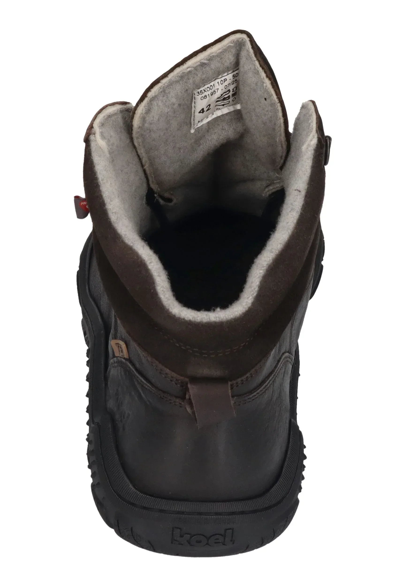 KOEL Herrenschuhe Barefoot Trekking Boots - RIKO MERINO - brown